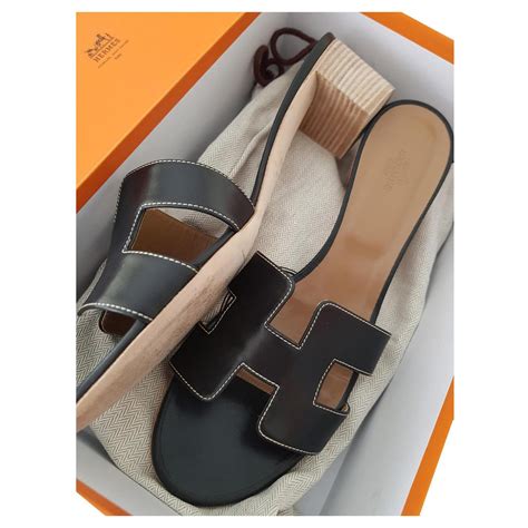 hermes loafer slides|hermes oasis sandals.